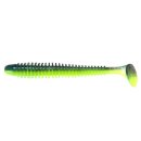 KEITECH 4,5&quot; Swing Impact 12cm 9g Chartreuse Thunder 6Stk.