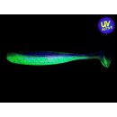 KEITECH 4&quot; Easy Shiner 10cm 5g Lime/Blue 7Stk.