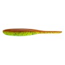 KEITECH 4" Shad Impact 11cm 5g Motoroil/Chartreuse...
