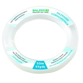 BALZER Salzwasservorfach-/Schlagschnur 1,20mm 60kg 50m Transparent