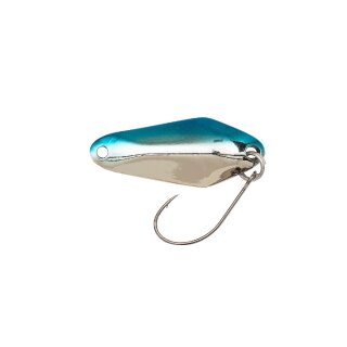 BERKLEY Area Game Spoons CHISAI 2cm 1,8g Edge Stripe Silver/Blue/Silver