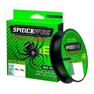 SPIDERWIRE Stealth Smooth 8 0,13mm 11,2kg 150m Moss Green