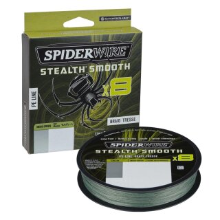 SPIDERWIRE Stealth Smooth 8 0,33mm 38,1kg 150m Moss Green