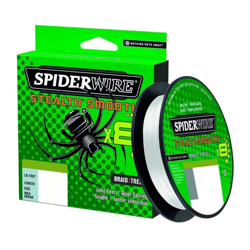 SPIDERWIRE Stealth Smooth 8 0,06mm 5,5kg 150m Tranlucent