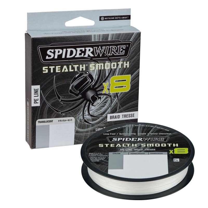 SPIDERWIRE Stealth Smooth 8 0,19mm 18kg 150m Translucent