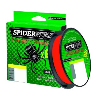SPIDERWIRE Stealth Smooth X8 0,09mm 7,5kg 150m Code Red