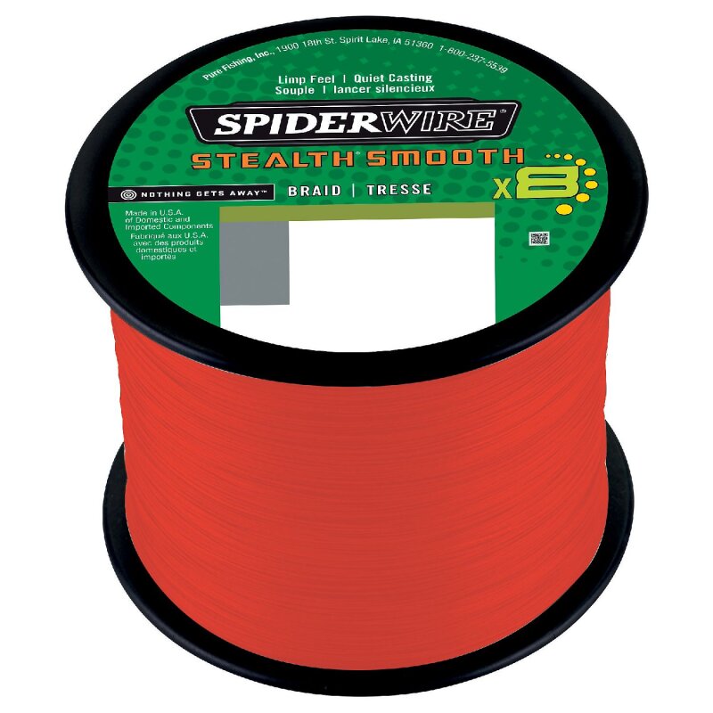 SPIDERWIRE Stealth Smooth 8 0,06mm 5,4kg 2000m Code Red