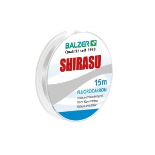 BALZER Shirasu Fluorocarbon 0,6mm 20,7kg 15m Transparent