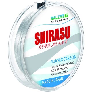 BALZER Shirasu Fluorocarbon 0,7mm 29kg 10m Transparent