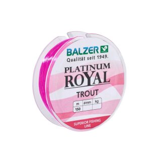 BALZER Platinum Royal Trout 0,25mm 7kg 150m Pink