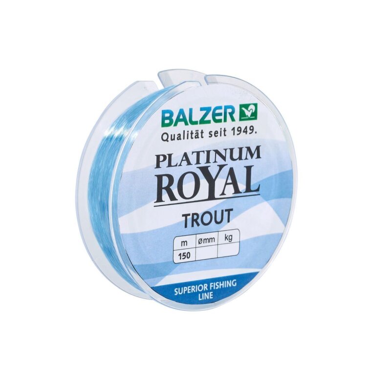 BALZER Platinum Royal Trout 0,19mm 4,6kg 150m Blau