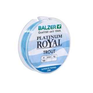 BALZER Platinum Royal Trout 0,22mm 6,1kg 150m Blau