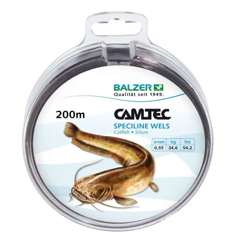BALZER Camtec Speciline Wels 0,55mm 24,6kg 200m Braun