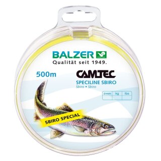 BALZER Camtec Special Line Sbiro 0,2mm 3,8kg 500m Fluo-Gelb