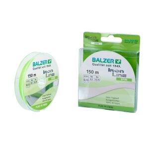 BALZER Iron Line 4 Spin 0,16mm 10,2kg 150m Chartreuse