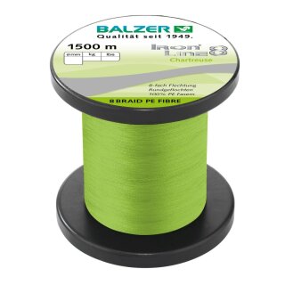 BALZER Iron Line 8 0,1mm 8,1kg 1500m Chartreuse