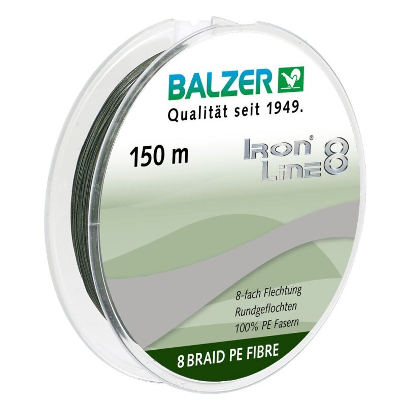 BALZER Iron Line 8 0,18mm 12,7kg 150m Grün