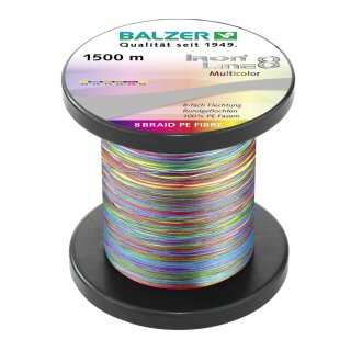 BALZER Iron Line 8 0,1mm 8,1kg 1500m Multicolor