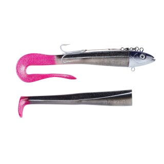 BALZER Adrenalin Arctic Eel 22cm 25cm 300g Pollack with pink tail 2+1pcs.