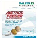 BALZER Feedermaster Hair Rig mit Speer Gr.12 12cm 0,20mm 5Stk.