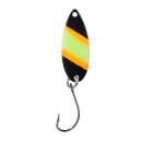 BALZER Pro Staff Series Spoon Catcher 2,7cm 2g UV Schwarz-Gelb-Orange
