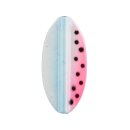 BALZER Pro Staff Series Spoon Inliner 2cm 1,9g Wei&szlig;-Pink-Schwarze Punkte UV