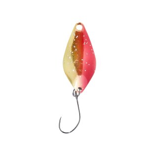 BALZER Trout Collector Summer Spoon Chicco 2cm 1g Rot-Gold-Glitter