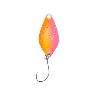 BALZER Trout Collector Summer Spoon Sunny 2,5cm 1,6g Rot-Orange-Glitter