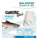BALZER Camtec Speci Forelle/Sbiro Gr.12 0,16mm 200cm Silber 10Stk.