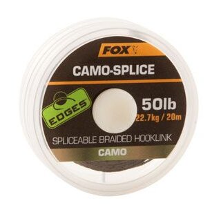 FOX Edges Camo-Splice Hooklinks 22,7kg 20m Camo