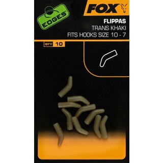 FOX Edges Flippas Gr.10-7 Trans Khaki 10Stk.