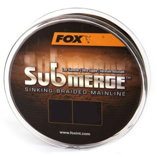 FOX Submerge Sinking Braided Mainline 0,3mm 25kg 600m Dark Camo