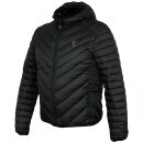FOX Collection Quilted Jacket L Black/Orange
