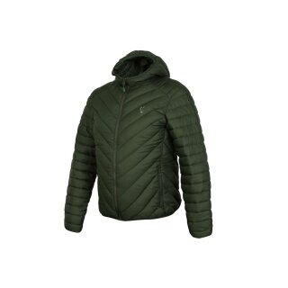 FOX Collection Quilted Jacket XL Green/Silver