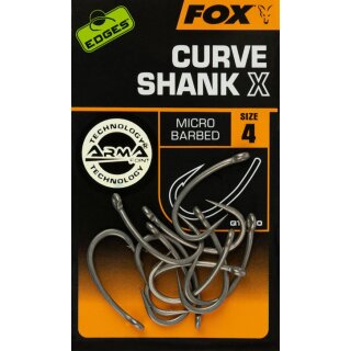 FOX Edges Curve Shank X Gr.4 10Stk.
