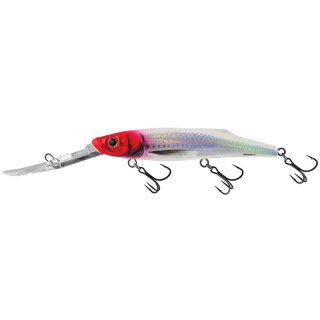 SALMO Freediver Super Deep Runner 120 12cm 24g Holographic Red Head