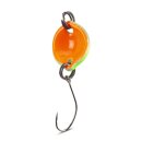 IRON TROUT Button Spoon 1,8g Fire Tiger Orange