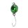 IRON TROUT Button Spoon 1,8g Metallic Red Green