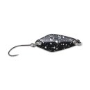 IRON TROUT Spotted Spoon 2g Spotted Black
