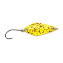 IRON TROUT Spotted Spoon 2g Yellow Spotted