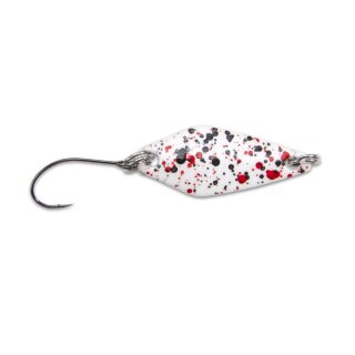 IRON TROUT Spotted Spoon 2g White Spotted