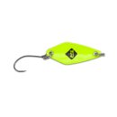 IRON TROUT Spotted Spoon 3g Chartreuse Spotted