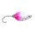 IRON TROUT Wide Spoon 2g White Pink