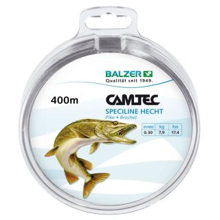 BALZER Camtec Special Line Hecht 0,3mm 7,9kg 400m Grau
