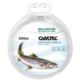 BALZER Camtec Special Line Forelle 0,2mm 3,8kg 500m Klar