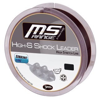 MS RANGE High S Shockleader 0,26mm 4,44kg 200m Braun