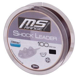MS RANGE Shockleader 0,25mm 4,44kg 200m Braun