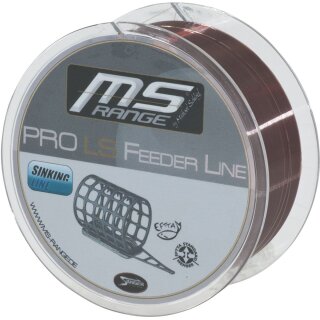 MS RANGE Pro LS Feeder 0,18mm 2,59kg 300m Braun
