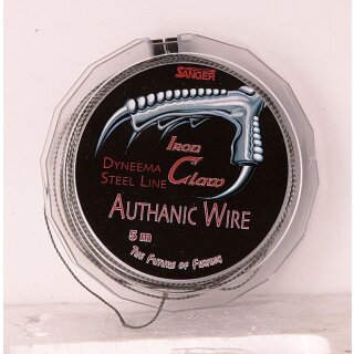 IRON CLAW Authanic Wire 0,3mm 6,8kg 5m Olivgrün