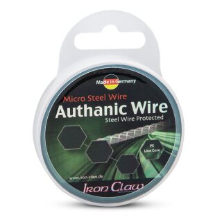 IRON CLAW Authanic Wire 0,3mm 6,8 kg 10m Olivgrün